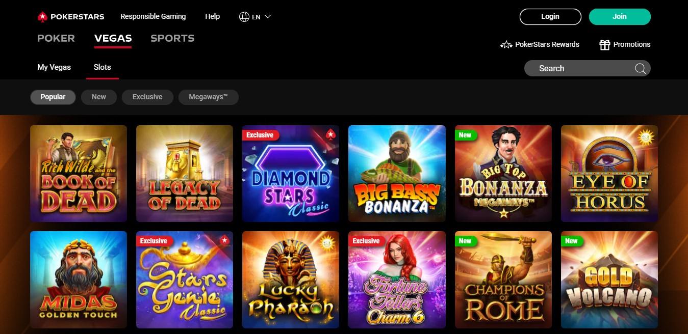 pokerstarsslots