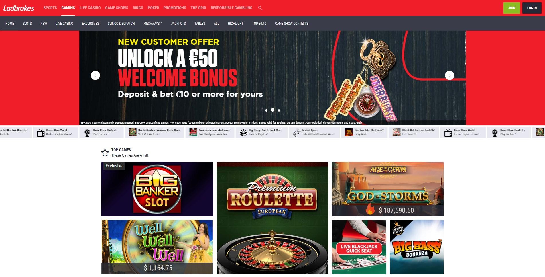 lloc de ladbrokes